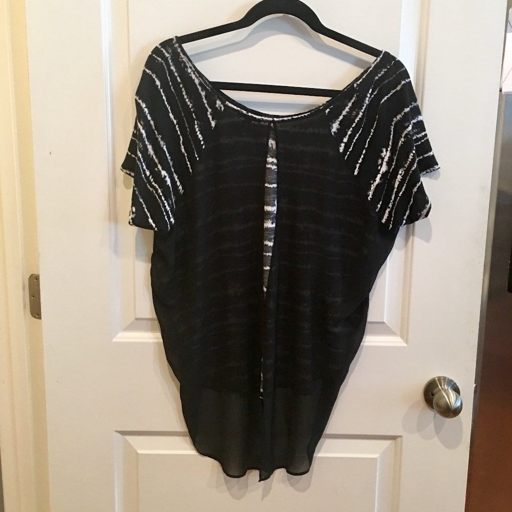 Express Sheer-back Top